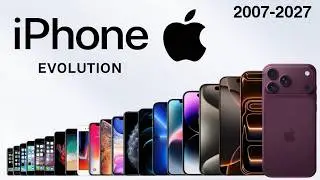 Evolution of Apple iPhone (2007–2027) | iPhone