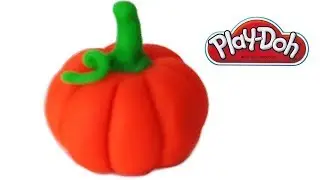 Making of Pumpkin from Play-Doh