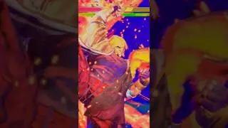 #streetfighter #youtubeshorts  KEN'S SUPER (FINISHER)  DESTROYS E HONDA PERFECT KO !!!