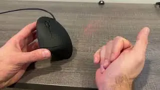 Anker Ergonomic Optical USB Wired Vertical Mouse 1000/1600 DPI, 5 Buttons CE100 - My review