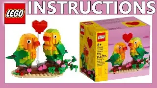 LEGO Instructions | Valentine Lovebirds | 40522 | LEGO 2022