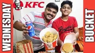 Reviewing KFC Wednesday offer bucket chicken