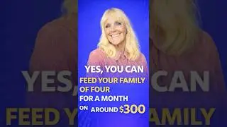 Think $300 Can&rsquo;t Feed a Family? Think Again. #budgetcooking #frugalliving #over50cooking