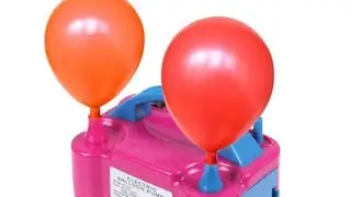 Electric Balloon Pump Unboxing .How to Use Balloon Blow Molding Machine