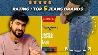 Rating : Top 5 Jeans Brands to Buy | Konsa Fit Peheny ? | Affordable Jeans on amazon | Sahil Gera