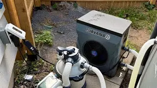Nirvana NE20 120 volt pool heat pump and Intex Ultra Frame XTR 16 foot pool. 