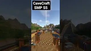 CaveCraft SMP S5 iron Farm | Minecraft Builds  | HunterPVX @minecraft #shorts #minecraft #cavecraft