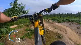 How fast is Steel City Downhill? Grenoside Woods MTB
