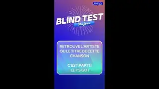BLIND TEST DU JOUR #125 - JPROD ACTIVITY #shorts  #quizz #blindtest #jprodactivity #jeu #music #hits