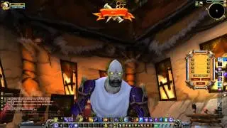 World of Warcraft 6.0.2: New Undead Character Model / Zombie at the Barber