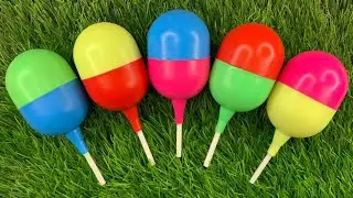🌈 Satisfying Video | Kinder Surprise and Corby FunEgg ASMR Opening - YummyRainbow Candy LollipopsI