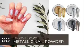 Metallic Nail Powder to Get Glazed Donut Chrome Effect