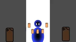 motion charector in alight motion || after motion glowing character animation|| #alightmotion
