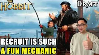 Recruit Is Such A Fun Mechanic | The Hobbit Draft | MTG Arena