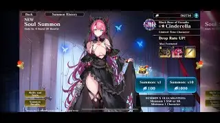 Summoning FA DCindy, gameplay, arena, first impressions, lucky fountain, etc.