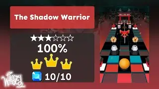 Rolling sky - The Shadow Warrior - 100% With all gems and crowns
