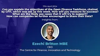 Ezechi Britton MBE Interview - City Week 2024: AI in Financial Services
