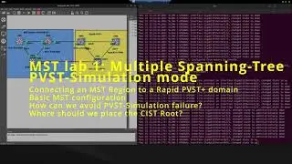 Multiple Spanning-Tree lab pt. 1: PVST Simulation mode
