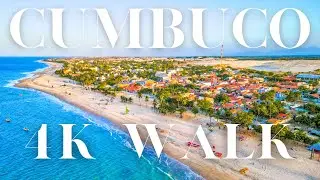 Cumbuco, Brazil 4K Walking Tour 2024 🇧🇷 | Kitesurfing Dream