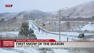 First snow of the season
