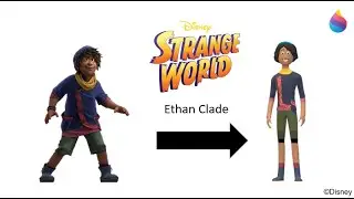 Paint 3D Tutorial: Ethan Clade ~ Strange World (2022)