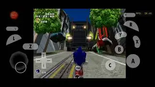 Uma Gameplayzinha de  Sonic Adventure 2 Battle pelo celular para passar o tempo 