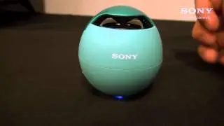 Sony Wireless NFC Bluetooth Speaker Ball Pairing Walkthrough: