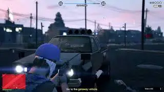 GTA 5 Online Solo heist- The Cluckin' Bell Farm Raid - Part 2