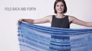 How to Tie a Scarf: EILEEN FISHER March 2017