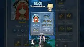 🔴 Nilou Build #genshinimpact #guide #tips #artifacts #ascension #characterbuild