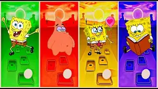 Sandy Cheeks EXE 🆚 Plankton EXE 🆚 SpongeBob EXE 🆚 SpongeBob | Tiles Hop #30