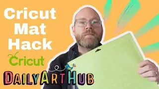 How to Clean and Re Stick Your Cricut Mats / #cuttingmachine  #papercraft  #cricut #crafts
