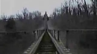 The BEAST Roller Coaster First person camera view