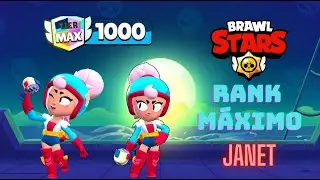 Brawl Stars - 1000 with Janet - Maximum Rank