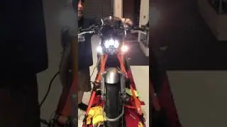 Triumph Thruxton R with Motodemic LED Headlight and Rizoma Club L Turn Signals