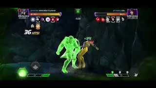 MCOC AW Infamous Iron Man vs. Jean Grey on Node 48