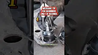 15-Second Mechanic Tip : Remove Ball Joint Without Removing Upper Arm, Insert  seal piston, clips