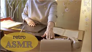 1960s Executive💄 Retro ASMR ✨ Dictation, Paper, Writing (Soft Spoken)