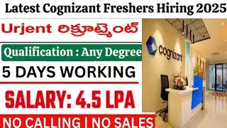 Latest rare opportunity cognizant hyderabad and banglore/Dontmiss/google ad jobs/mnc jobs/