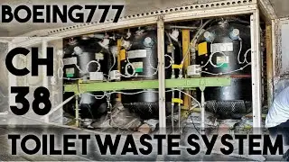 Boeing 777 toilet waste system #boeing #waterwaste #aircraftmaintenance #aviationmaintenance