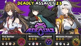 Deadly Assault | Ye Shunguang, Miyabi & Yixuan! | 9 Star Clear | Zenless Zone Zero ZZZ 2.5