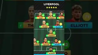 LIVERPOOL DLS 22 VS DLS 23 #subscribe #dls #shorts FEAT SALAH ,MANE ,TRENT,FABHINO ,VAN DIJIK