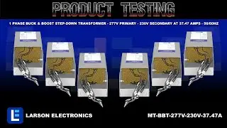 1 Phase Buck & Boost Step-Down Transformer - 277V Primary - 230V Secondary at 37.47 Amps - 50/60Hz