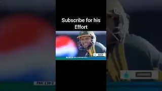 #Afradi finish off in world cup 2009 #cricket short
