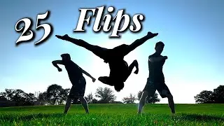 25 Tricking Flips | A Progressive Session