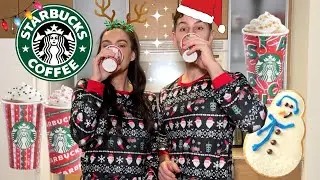 Trying Starbucks Holiday Drinks and Treats 2021