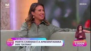 Marta Cardoso &eacute; a apresentadora dos &laquo;Extras&raquo; de &laquo;A Ex-peri&ecirc;ncia&raquo; | Dois &agrave;s 10