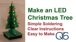 Make a Flashing LED Christmas Tree Kit
