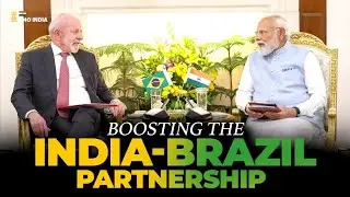PM Modi, President Lula of Brazil hold bilateral talks at Hyderabad House, New Delhi