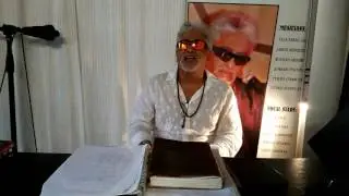 Singer Joe Alvares performs Because of You